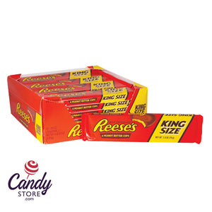 King Size Reese's Peanut Butter Cups - 24ct CandyStore.com