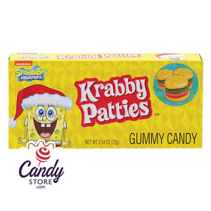 Krabby Patties Holiday 2.54oz Theater Boxes - 18ct CandyStore.com