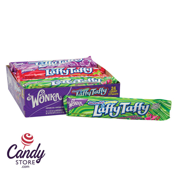 Laffy Taffy Assorted 1.5oz Bar - 24ct CandyStore.com