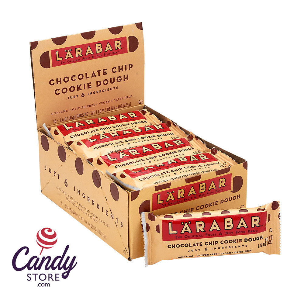 Larabar Chocolate Chip Cookie Dough 1.6oz Bar 16ct