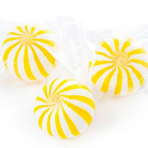 Large Yellow Striped Balls - 5lb CandyStore.com