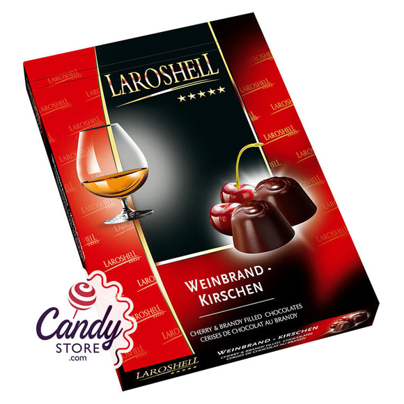 Laroshell Brandy Cherry Liquor Truffles 5.3oz Boxes - 14ct CandyStore.com