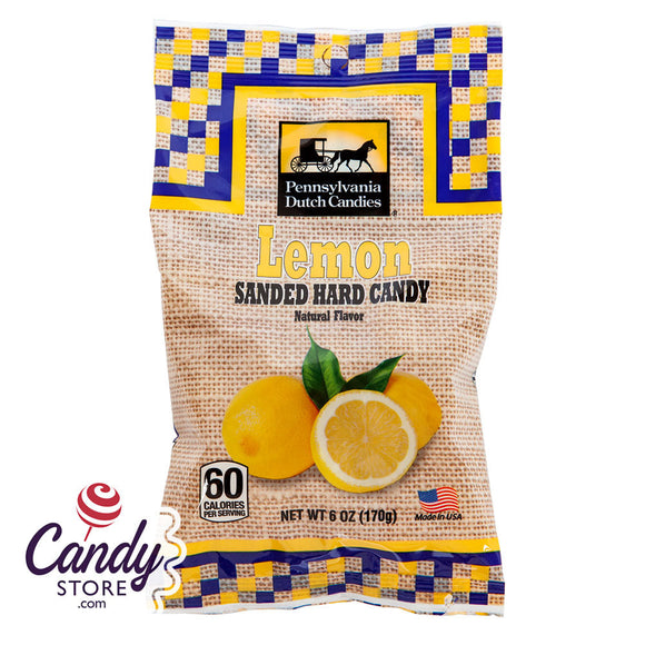 Lemon Sanded Candy Pennsylvania Dutch - 36ct CandyStore.com