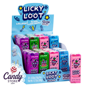 Licky Loot Lollipop 0.53oz - 24ct CandyStore.com