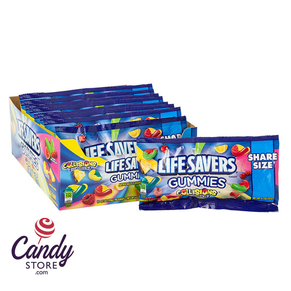 Lifesavers Collisions Gummies 4.2oz Bag - 15ct CandyStore.com