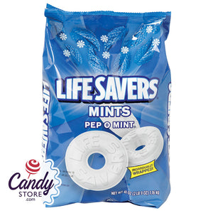 Lifesavers Pep O Mint Mints 50oz Bag - 6ct CandyStore.com