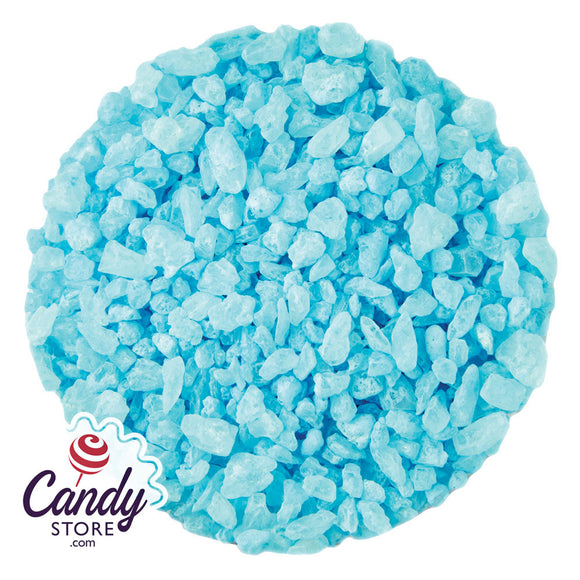Light Blue Cotton Candy Rock Candy Crystals Dryden & Palmer - 5lb CandyStore.com