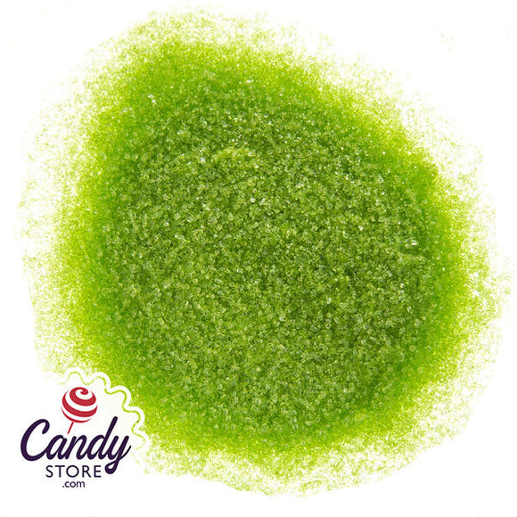Lime Green Sanding Sugar - 8lb CandyStore.com