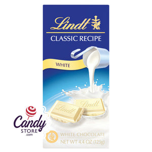 Lindt Bar Classics White Chocolate 4.4oz - 72ct CandyStore.com
