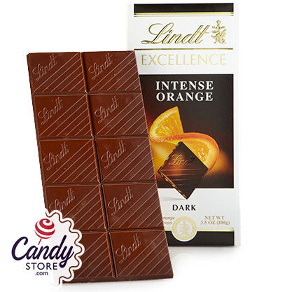 Lindt Excellence Intense Orange Bars - 12ct CandyStore.com