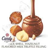 Lindt Hazelnut Lindor Truffles - 120ct CandyStore.com