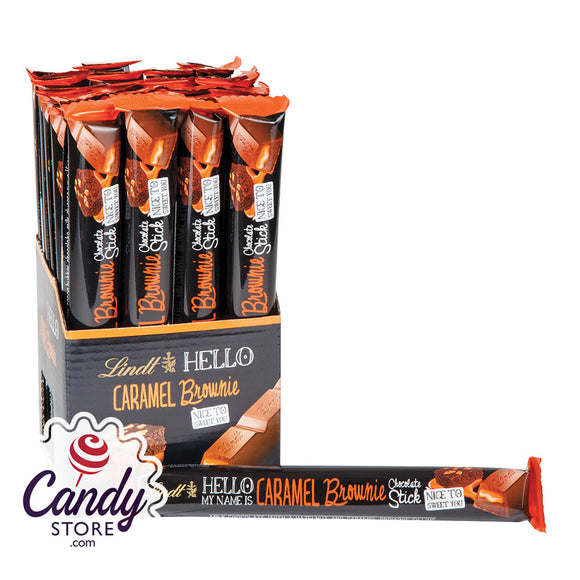 Lindt Hello Caramel Brownie 1.4oz Stick - 24ct CandyStore.com