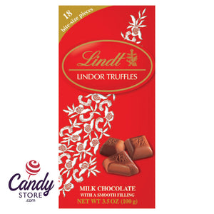 Lindt Lindor Truffle Milk Chocolate 3.5oz Bar - 12ct CandyStore.com