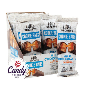 Little Secrets Milk Chocolate Salted Caramel Cookie Bar 1.8oz Pouch - 96ct CandyStore.com