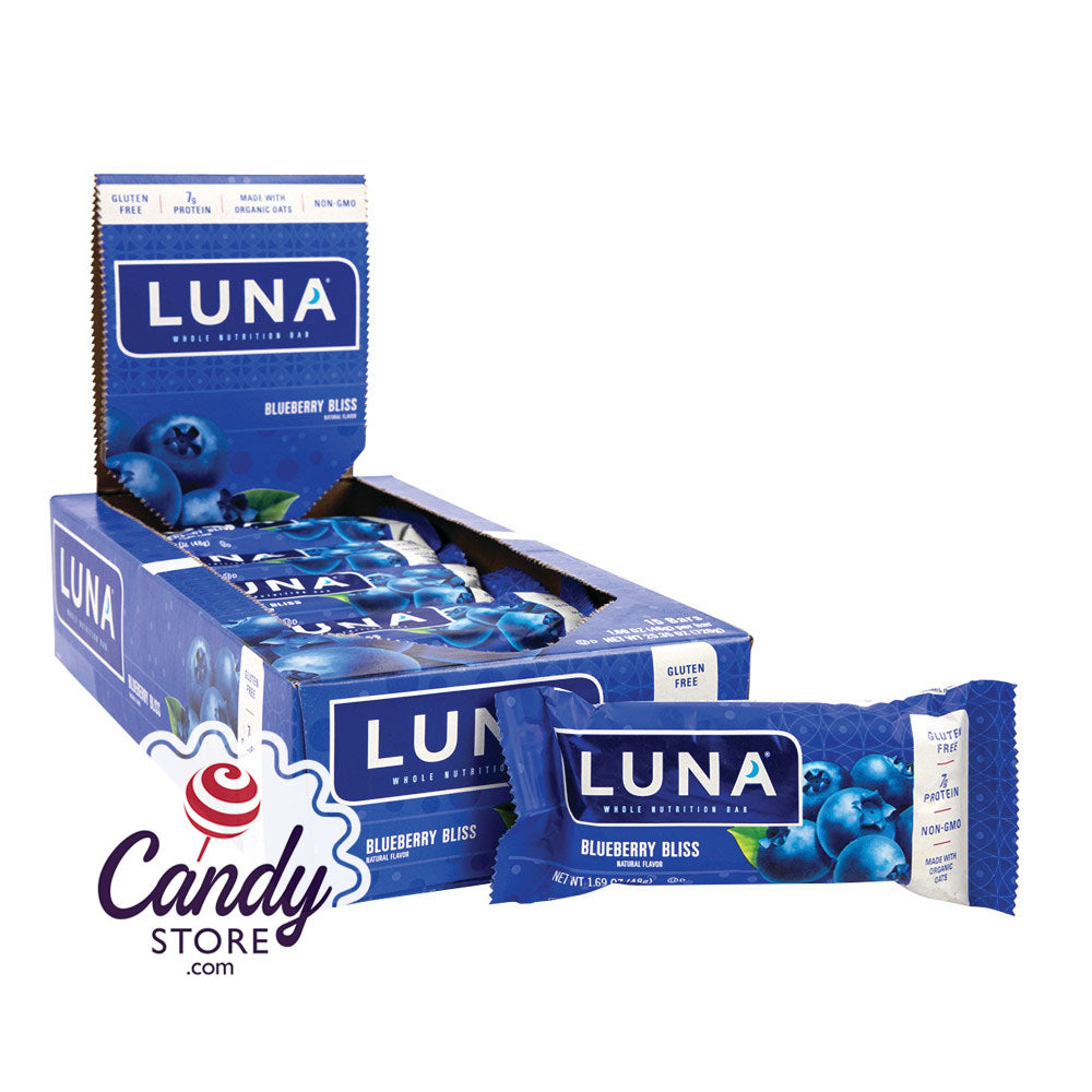 Luna Bar Blueberry Bliss 1.69oz Bar 15ct