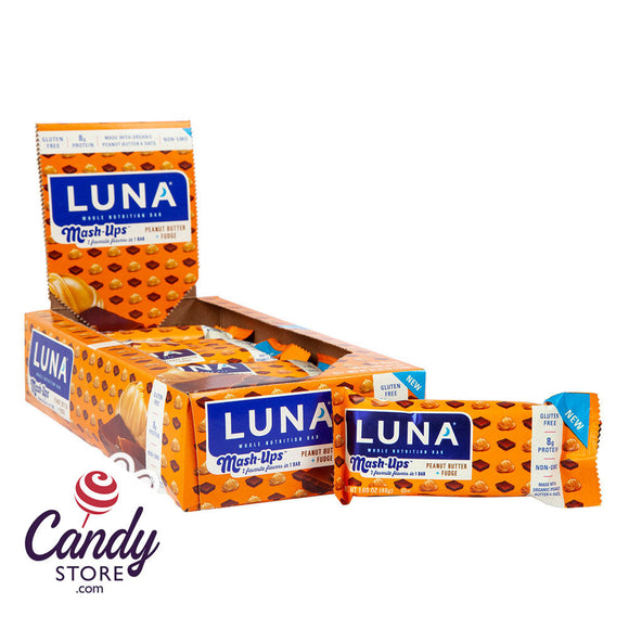Luna Bar Peanut Butter + Fudge 1.69oz - 15ct CandyStore.com