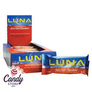 Luna Nutz Over Chocolate 1.69oz Bar - 15ct CandyStore.com