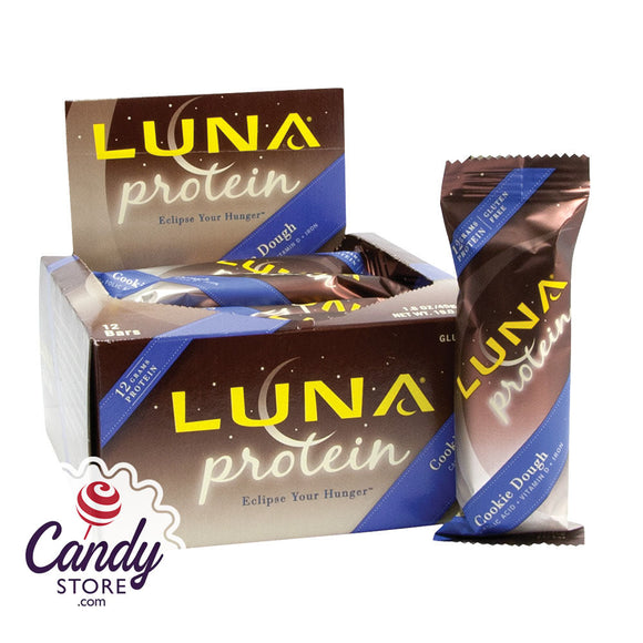 Luna Protein Cookie Dough 1.59oz Bar - 12ct CandyStore.com