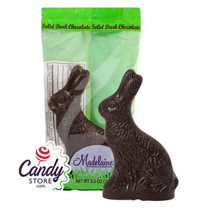 Madelaine Dark Chocolate Sitting Rabbit 2.5oz - 48ct CandyStore.com