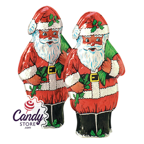 Madelaine Milk Chocolate Semi Solid Santa 8oz - 12ct CandyStore.com