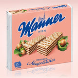Manner Original Hazelnut Neapolitan Wafers - 12ct CandyStore.com