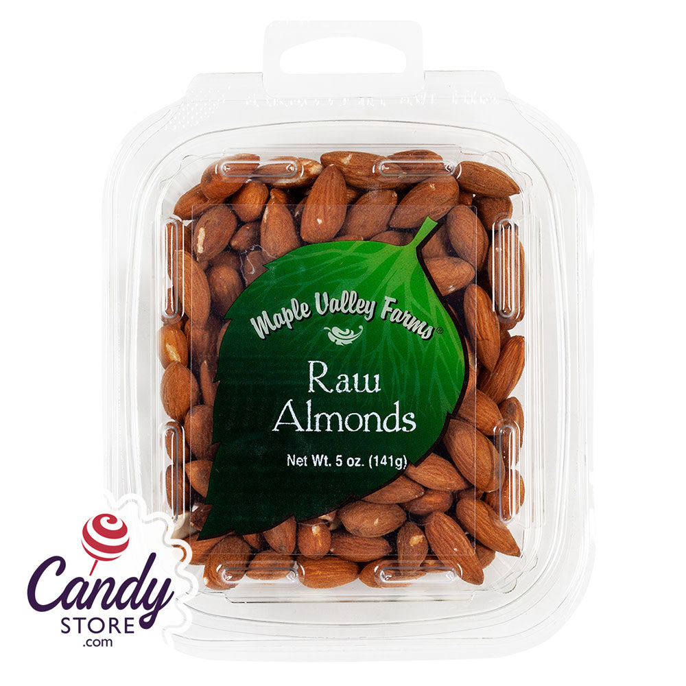 Maple Valley Farms Raw Almonds 5oz - 6ct | CandyStore.com