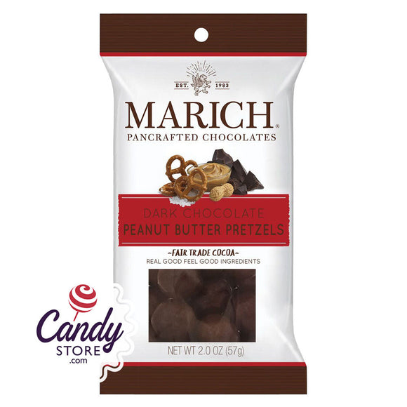 Marich Chocolate Peanut Butter Pretzel 2oz Singles - 24ct CandyStore.com