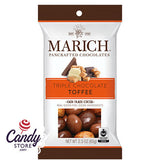 Marich Toffee Triple Chocolate 2.3oz Bags - 12ct CandyStore.com