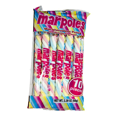 Marpoles 10 Piece Marshmallow Poles - 12ct CandyStore.com