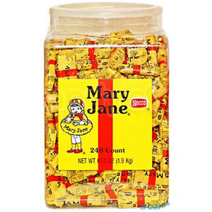 Mary Janes Candy - 240ct Tub CandyStore.com