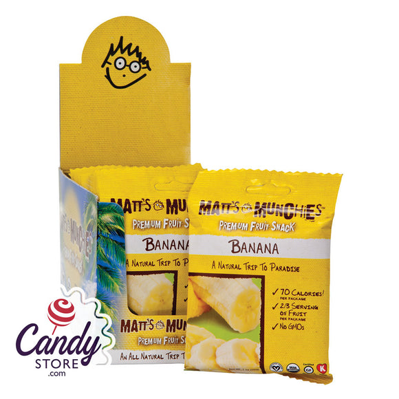Matt's Munchies Banana 1oz - 12ct CandyStore.com