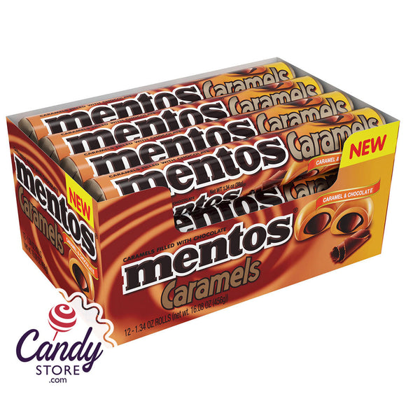 Mentos Caramel Milk Chocolate - 12ct CandyStore.com