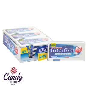 Mentos Clean Sugar Free Peppermint Breath Mints 0.74oz - 12ct CandyStore.com