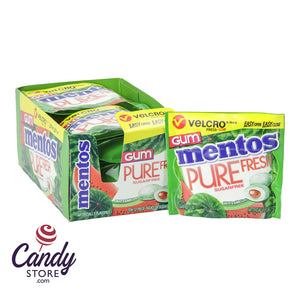 Mentos Gum Sugar Free Watermelon Velcro Pack 0.86oz - 10ct CandyStore.com