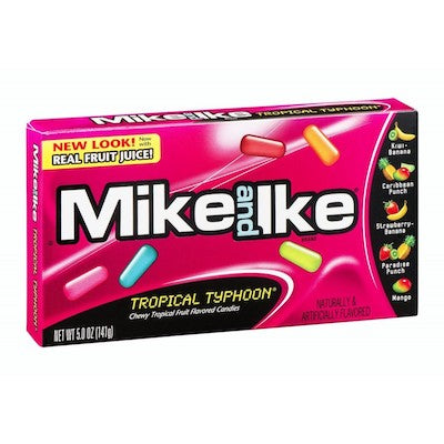 Mike & Ike Tropical Typhoon Theater Box - 12ct CandyStore.com