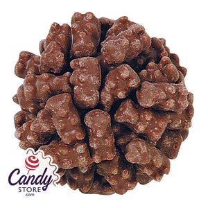 Milk Chocolate Covered Gummy Bears Koppers - 8lb CandyStore.com