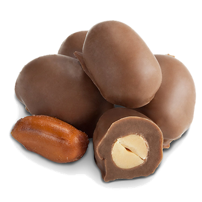 Milk Chocolate Double Dipped Peanuts - 10lb CandyStore.com