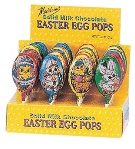 Milk Chocolate Easter Egg Pops - 40ct CandyStore.com