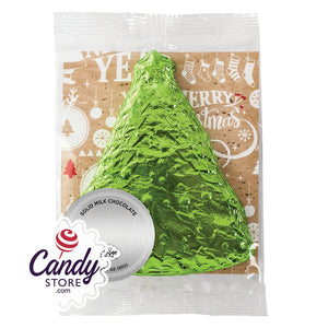 Milk Chocolate Foiled Christmas Tree 3oz - 18ct CandyStore.com