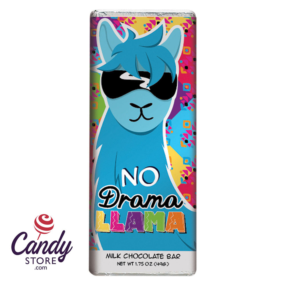 Milk Chocolate No Drama Llama 1.75oz Bar - 24ct CandyStore.com