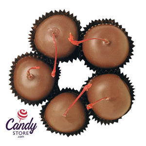 Milk Chocolate Stem Cherries - 3lb CandyStore.com