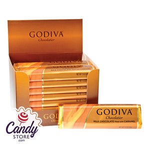 Milk Godiva Chocolate Filled With Caramel 1.5oz Bar - 24ct CandyStore.com
