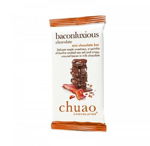 Mini Chuao Baconluxious Milk Chocolate Bars - 24ct CandyStore.com