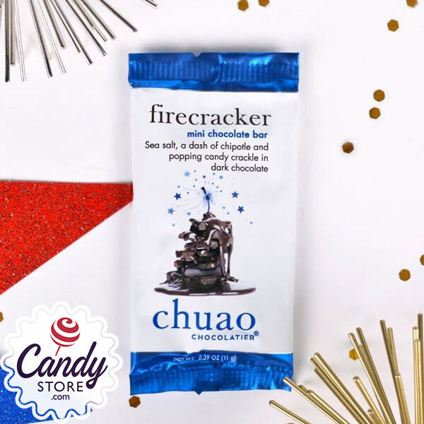 Mini Chuao Firecracker Dark Chocolate Bars - 24ct – CandyStore.com