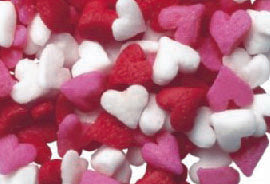 Mini Hearts Quins - 3lb CandyStore.com