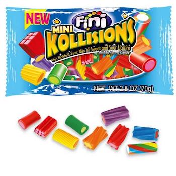 Mini Kollisions Sweet & Sour Licorice Candy - 12ct CandyStore.com