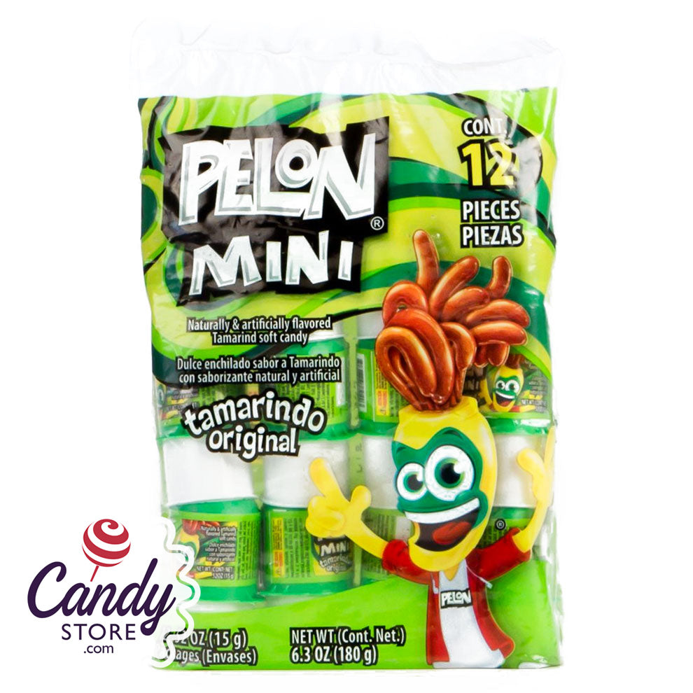 Mini Pelon Pelo Rico Tamarind Pushup Candy 24ct