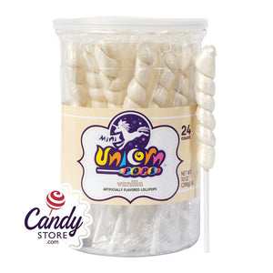 Mini Unicorn White Vanilla Pop 10oz Tub CandyStore.com