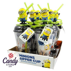 Minions Taffy filled Sipper Cup - 6ct CandyStore.com