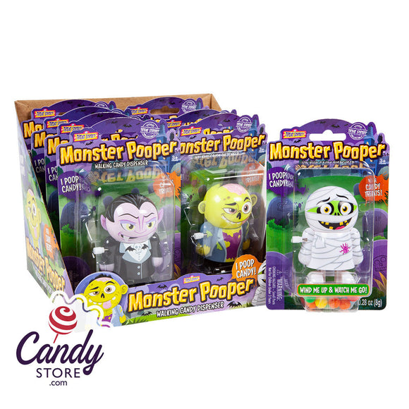 Monster Poopers 0.28oz Candy Dispenser - 8ct CandyStore.com